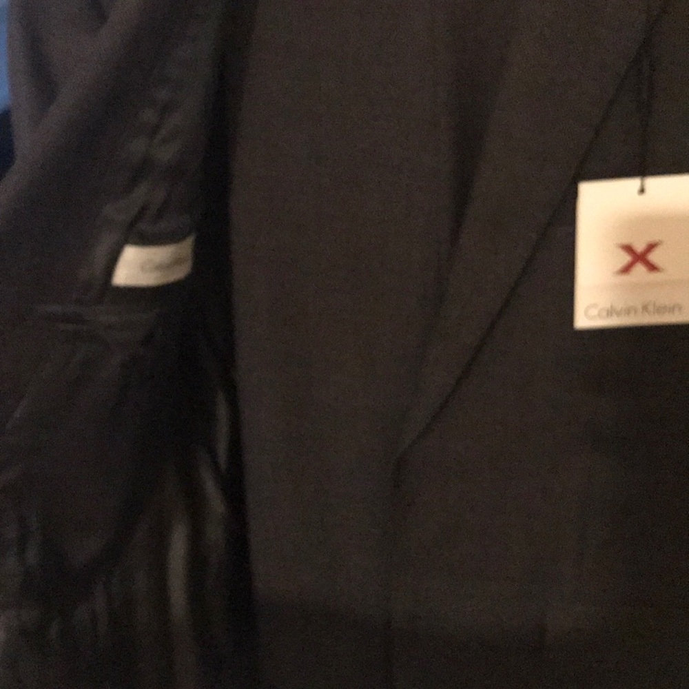 Brand New 100% Wool Calvin Klein X Slim Suit